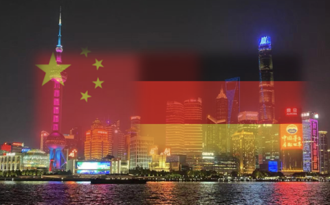 Kanzlerreise im Review - Mit großer Wirtschaftsdelegation nach China